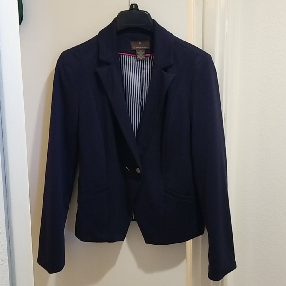 Fenn Wright Manson Dark Navy Tailored Blazer
